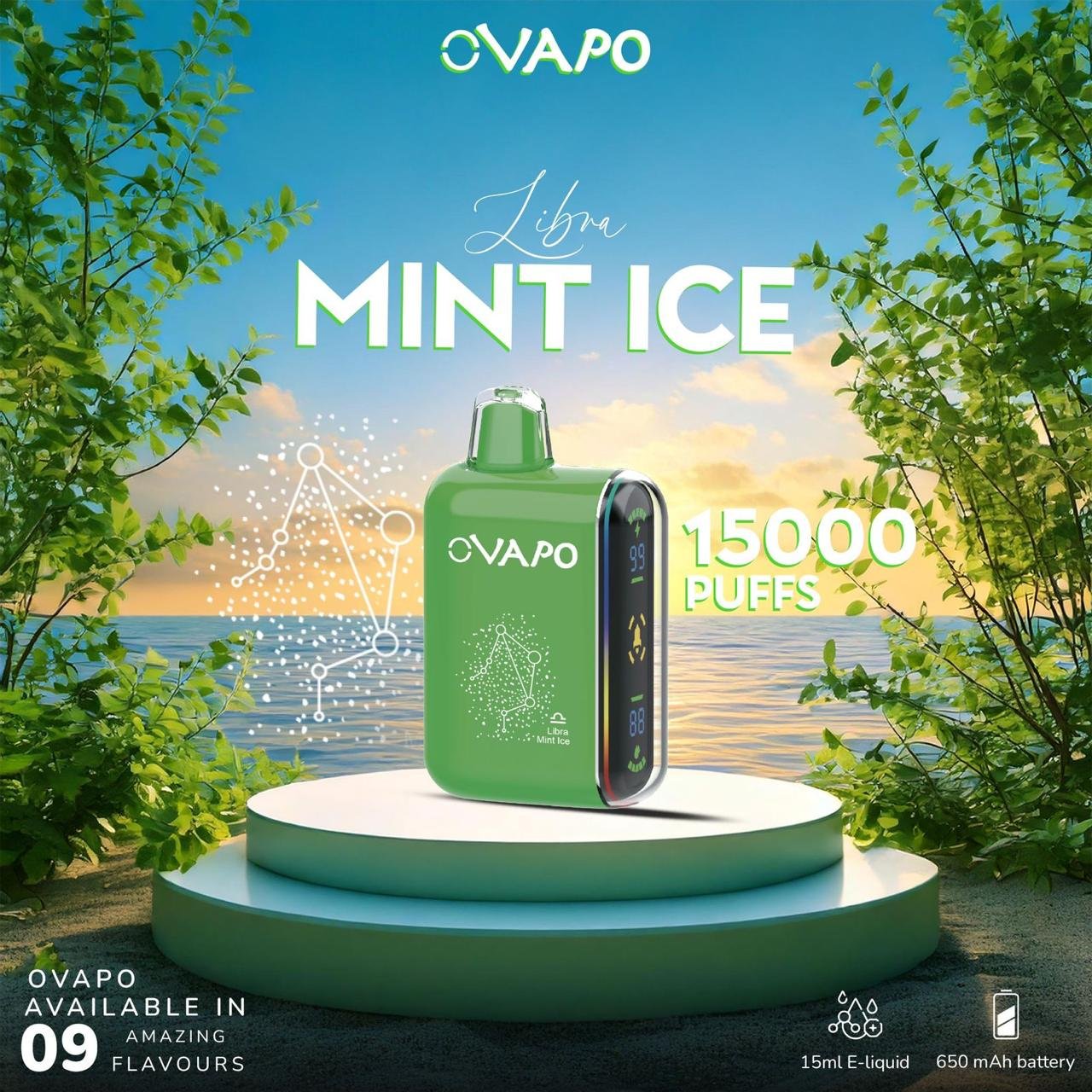  Libre Mint Ice (15000 PUFFS)